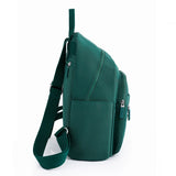 Casual Double Zipper Women Backpack High Capacity Students School Girl Shoulder