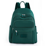 Casual Double Zipper Women Backpack High Capacity Students School Girl Shoulder