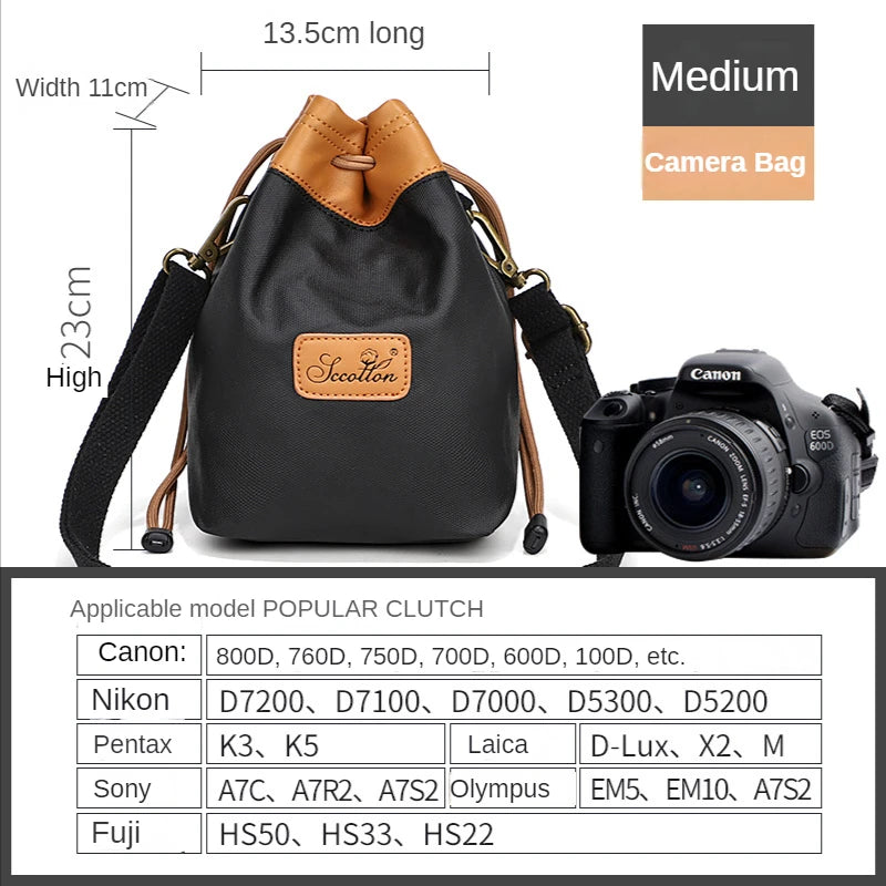 Spring Waterproof SLR Camera Storage Bag Lens Protection Bag
