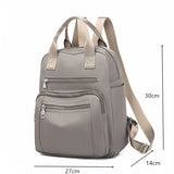 Waterproof Women's Backpack Large Capacity Oxford Rucksack Purse