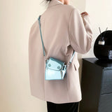 Bright Leather Shoulder Bag for Women
