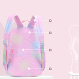 Waterproof Princess Girl Backpack School Bags for Students Big Capacity