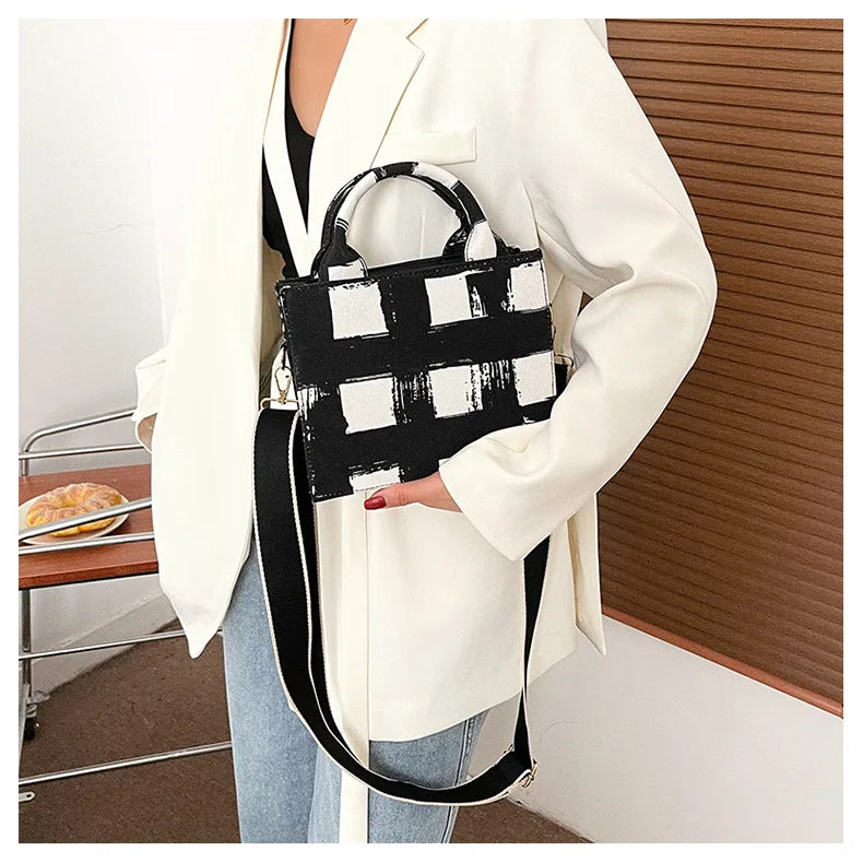 2023 Women's Canvas Shoulder Bags Large Capacity Tote Bags