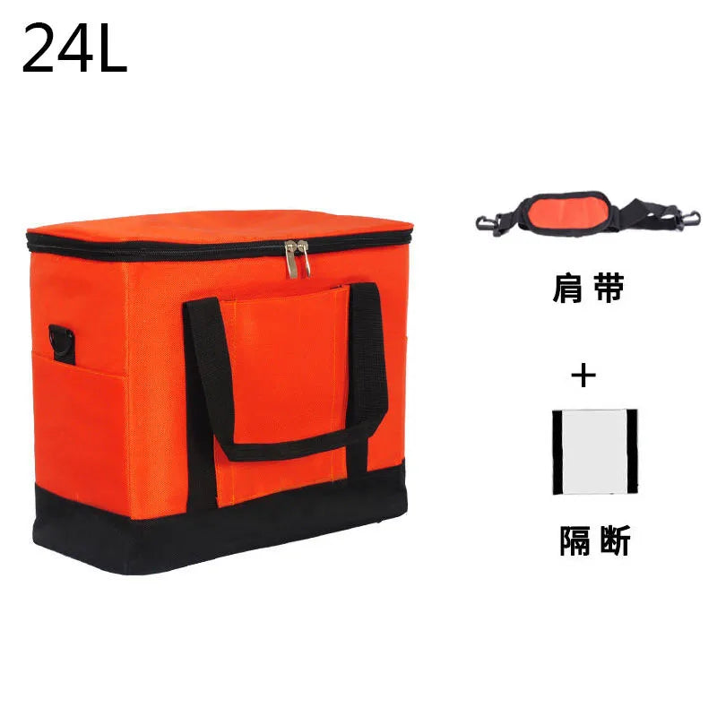 Large Insulated Cooler Bag for Picnic Thermo Refrigerator Ice Pack