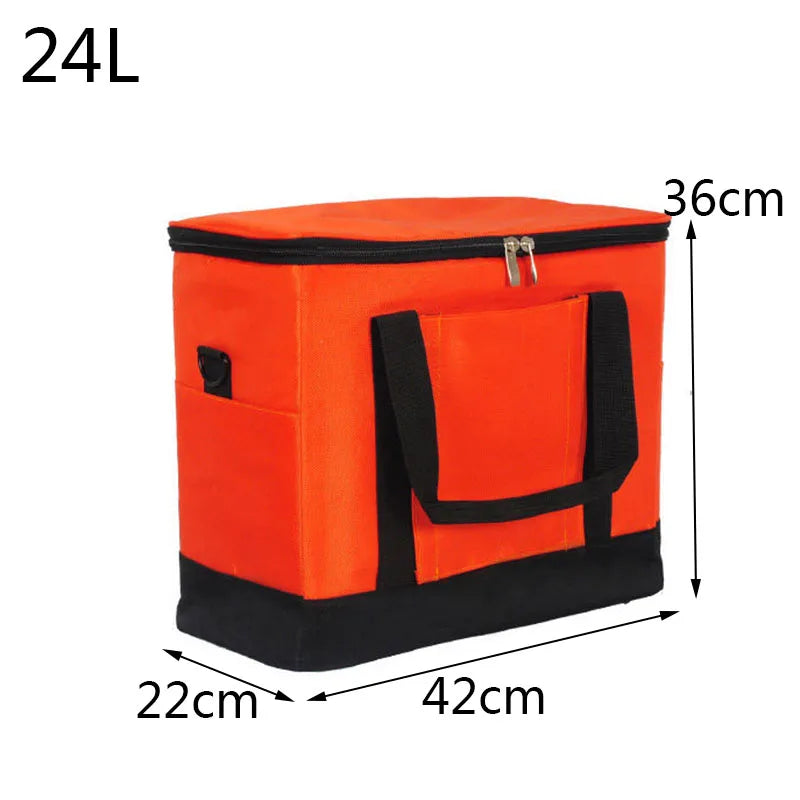 Large Insulated Cooler Bag for Picnic Thermo Refrigerator Ice Pack
