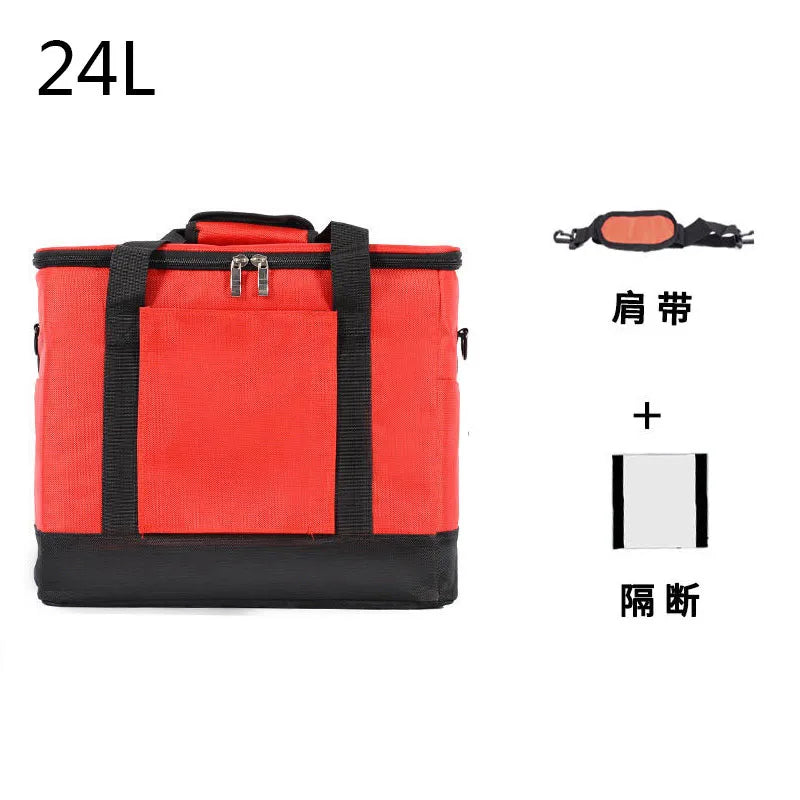 Large Insulated Cooler Bag for Picnic Thermo Refrigerator Ice Pack