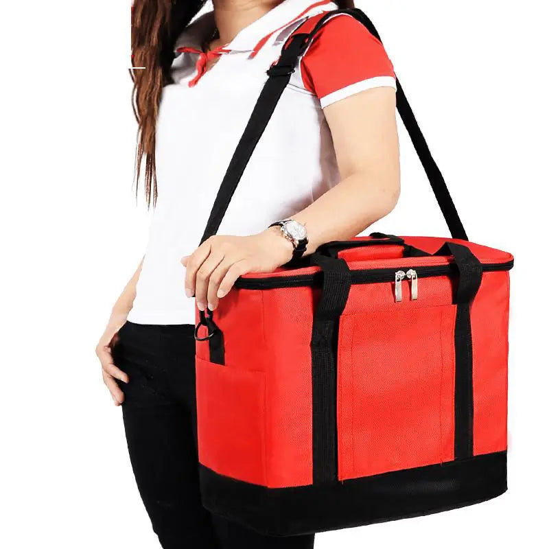 Large Insulated Cooler Bag for Picnic Thermo Refrigerator Ice Pack