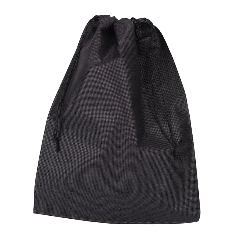 2pcs Travel Pouch Portable Drawstring Storage Bag Waterproof Nylon
