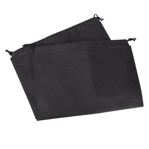 2pcs Travel Pouch Portable Drawstring Storage Bag Waterproof Nylon
