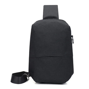 Casual Canvas Chest Bag Men's Anti-theft Sling Pack