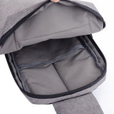 Casual Canvas Chest Bag Men's Anti-theft Sling Pack