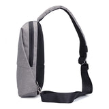 Casual Canvas Chest Bag Men's Anti-theft Sling Pack