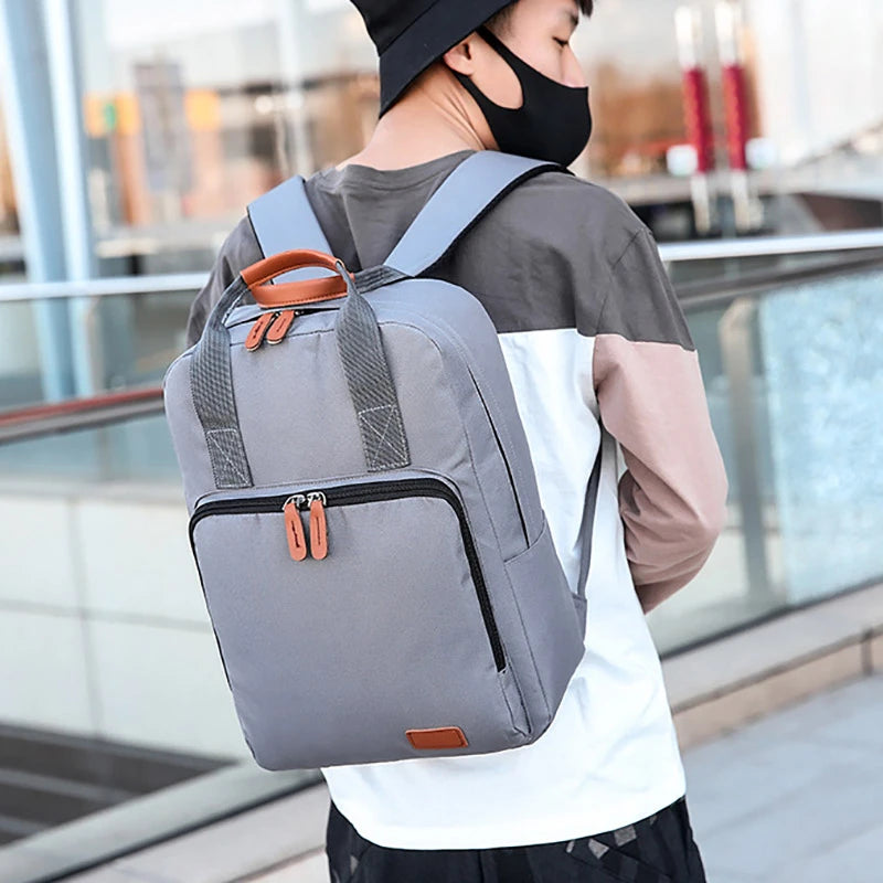 3 Pcs/set Schoolbag for Teens Boys Satchel Unisex Student Bag