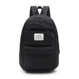 Solid Casual Women Backpack Teenage Girl School Bag Student Girls Shoulder Bag