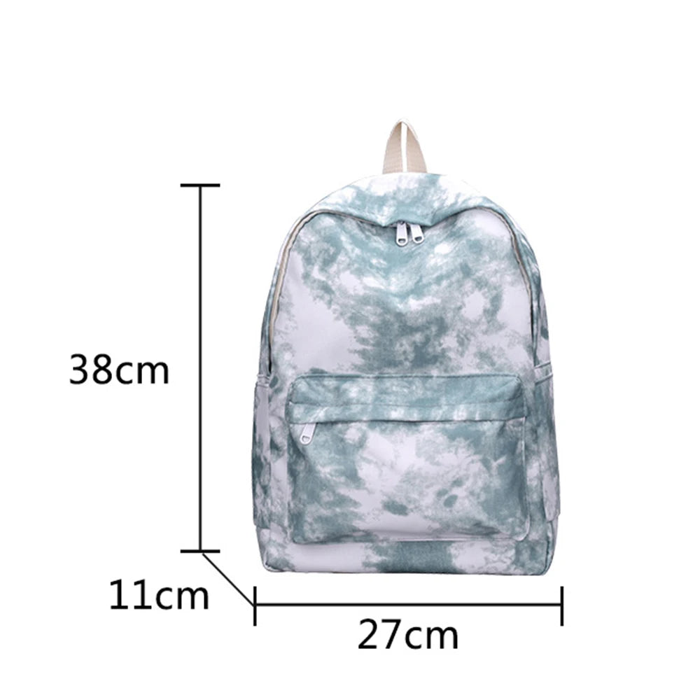 Large Capacity Nylon Bag Embroideried Name Student School Bags Personalized Gift