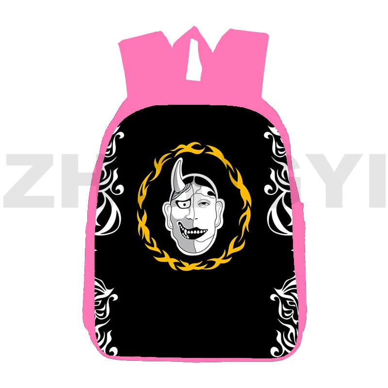 Anime Tokyo Revengers Backpacks for Girls 12/16 Inch Pink Bookbag