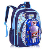3D Car Printing Kids School Bag For Boy Nylon Backpack Satchel