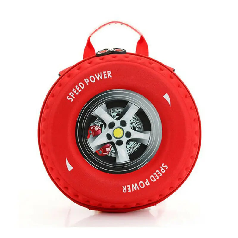 3D Car Tire Children Schoolbag Lovely Kids Small Backpack