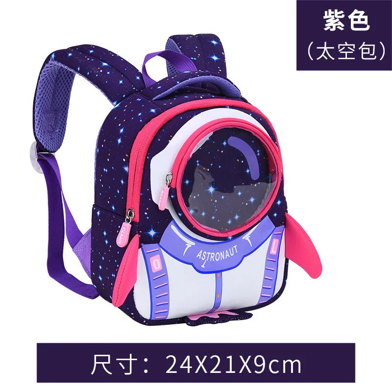 3D Cartoon Animal Backpack Kids School Bags Toddler Boys Girls Nursery Mochila