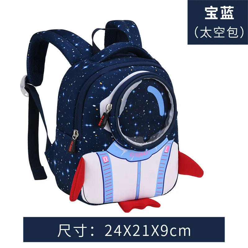 3D Cartoon Animal Backpack Kids School Bags Toddler Boys Girls Nursery Mochila