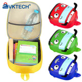 3D Cartoon Bus Toddler Backpack for Kids