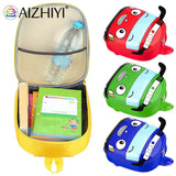 3D Cartoon Bus Toddler Backpack Small Kindergarten Children School Bag