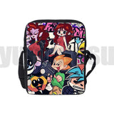3D Cartoon FNF Crossbody Shoulder Bag for Teens Women