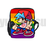 3D Cartoon FNF Crossbody Shoulder Bag for Teens Women