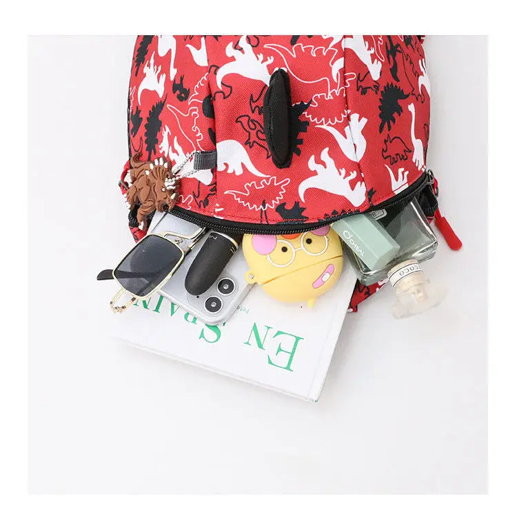3D Cotton Kids School Bags Children Backpack Dinosaur Book Bags