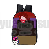 3D FNF Backpack Boys Girls School Bag Teens High Capacity Travel Bag