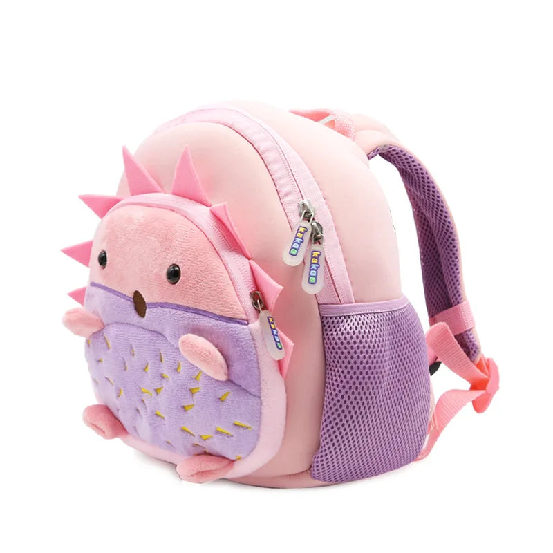 3D Hedgehog School Bags for Girls and Boys