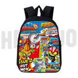 Cartoon Superzings Series 6/7 Backpack Men Women Teenager 12/16 Inch