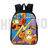 Cartoon Superzings Series 6/7 Backpack Men Women Teenager 12/16 Inch