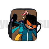 3D Print FNF Shoulder Bag Boys Girls Handbags Kids Crossbody Bag