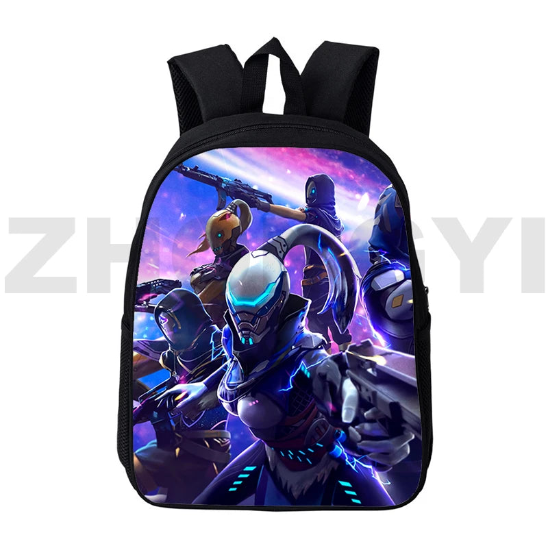 3D Printed Fire Garena Game Backpacks 12/16 Inch Anime School Bags