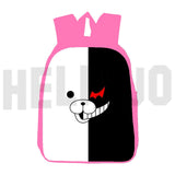 Danganronpa Monokuma Backpack 16 Inch Pink for School Girls