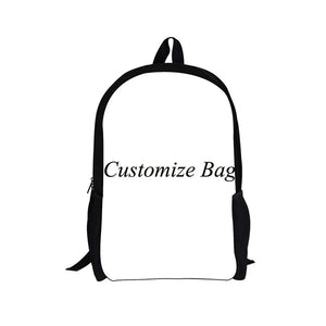 3PCS/SET Nurse School Bags for Teen Girls Canvas Nursing Kids Student Book Bags