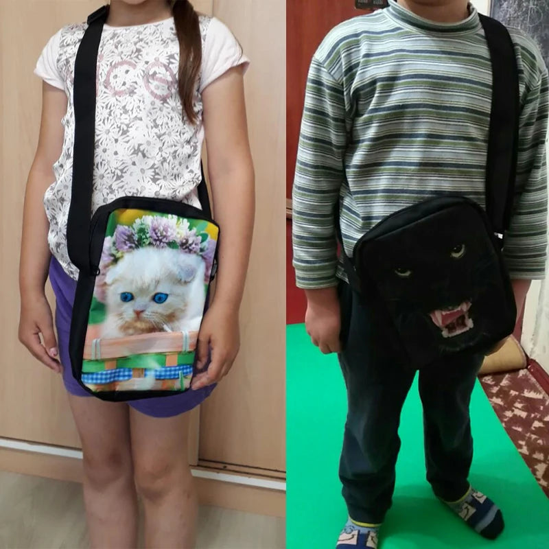 3PCS/SET Nurse School Bags for Teen Girls Canvas Nursing Kids Student Book Bags