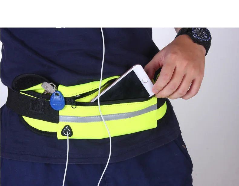 3pcs Waterproof Fanny Pack Belt Money Pouch for 4-6inch Phones