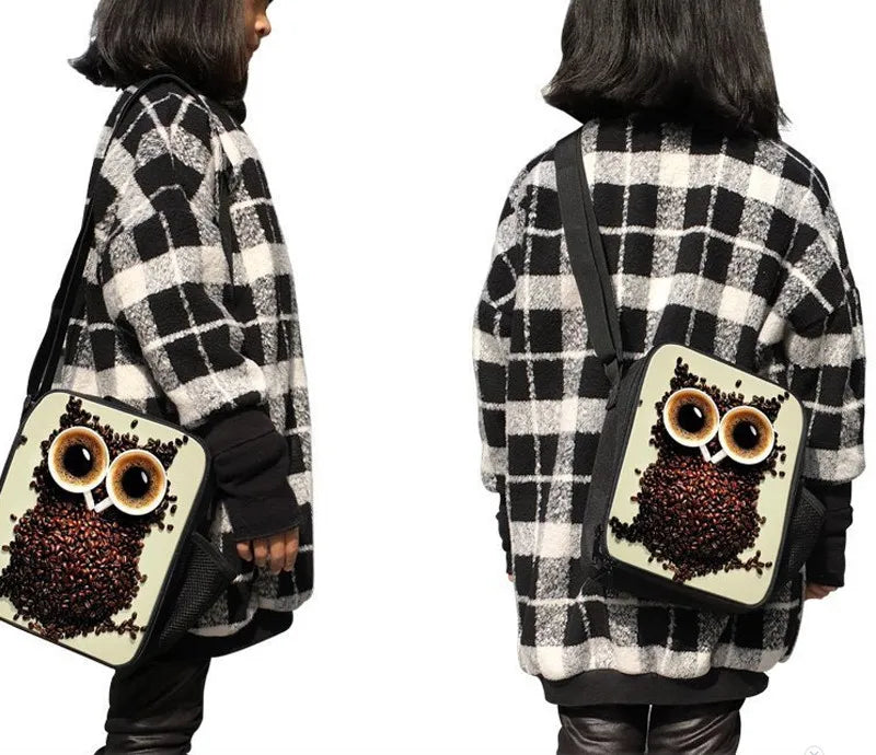 3pcs Dog 3D Printing School Bags for Kids