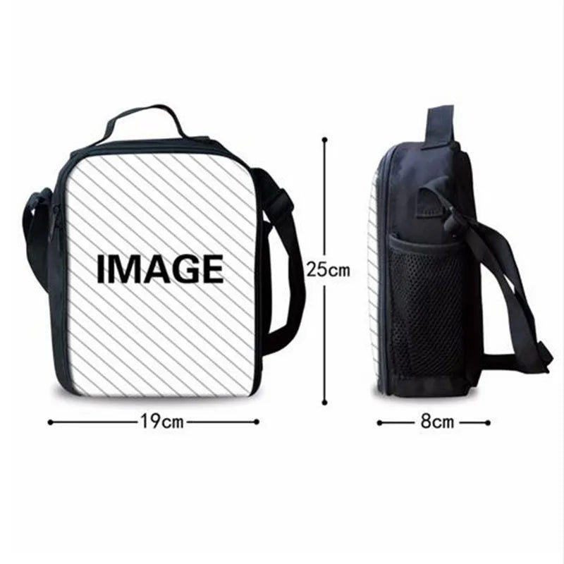 3pcs/set Wild Horses School Bag for Boys Orthopedic Backpacks