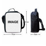 3pcs/set Wild Horses School Bag for Boys Orthopedic Backpacks