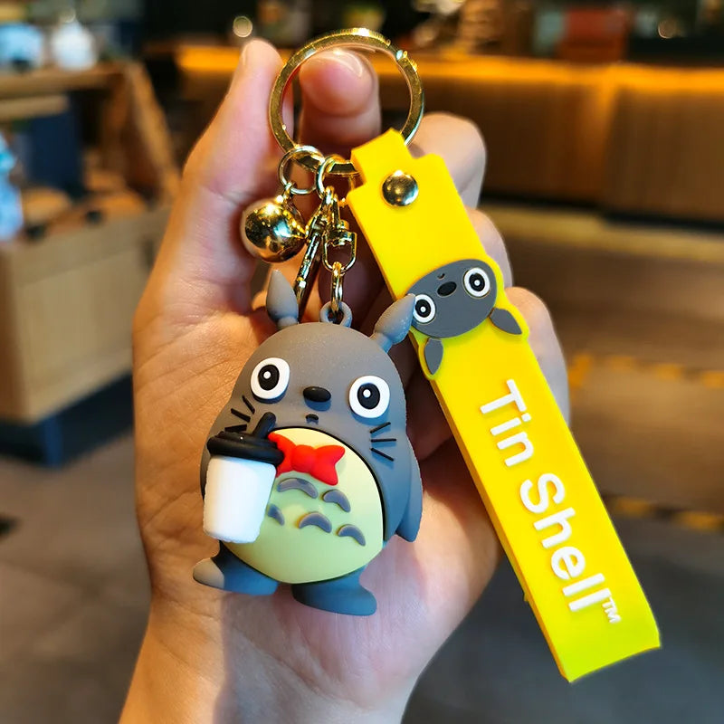 Totoro Key Bag Couples Car Key Chain Pendant Bag Accessories
