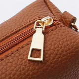4pcs Women Handbags Solid Retro Hand Bag Four-piece Shoulder Bag