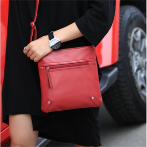 BigSweety Women Messenger Bag Bucket Leather Crossbody Shoulder Handbag