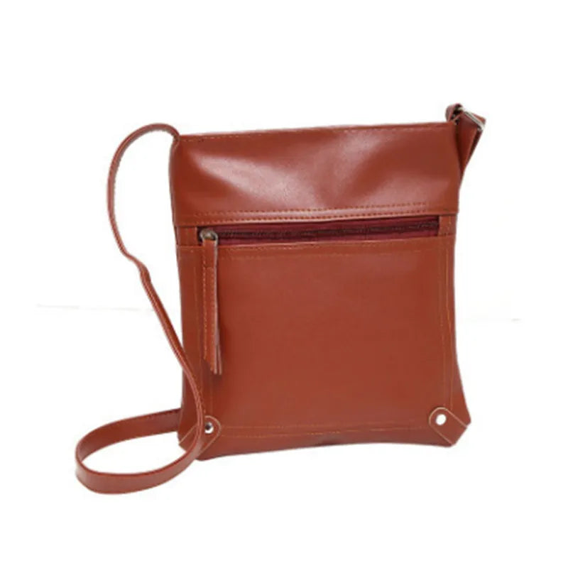 BigSweety Women Messenger Bag Bucket Leather Crossbody Shoulder Handbag