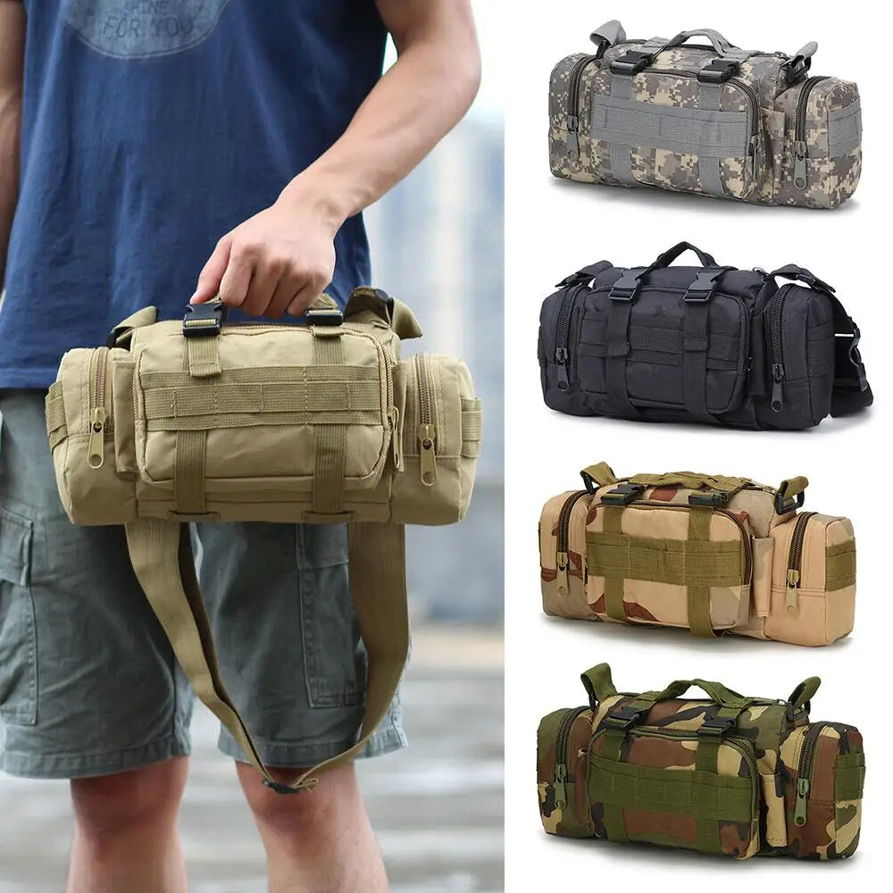 6L Tactical Shoulder Bag for Hiking Camping