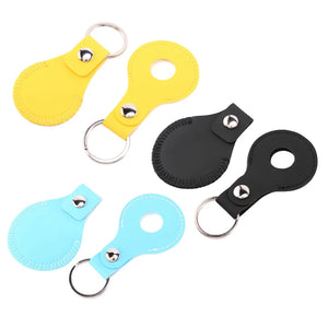 6Pcs PU Leather Case with Key Ring for Airtags Finder