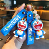 Doraemon Key Bag Couples Car Key Chain Pendant Bag Accessories Key Wallet Toy