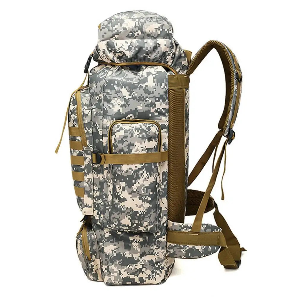 80L Outdoor Sports Travel Backpack Mountaineering Tote Bag